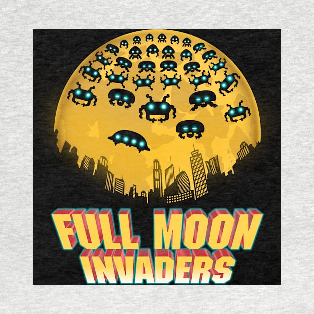 Full Moon Invaders by Pigeon585